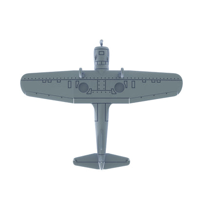 Yao's Studio LYR240 Fighter Aircraft Military Model Kit US SB2U-3 Defender Dive Bomber