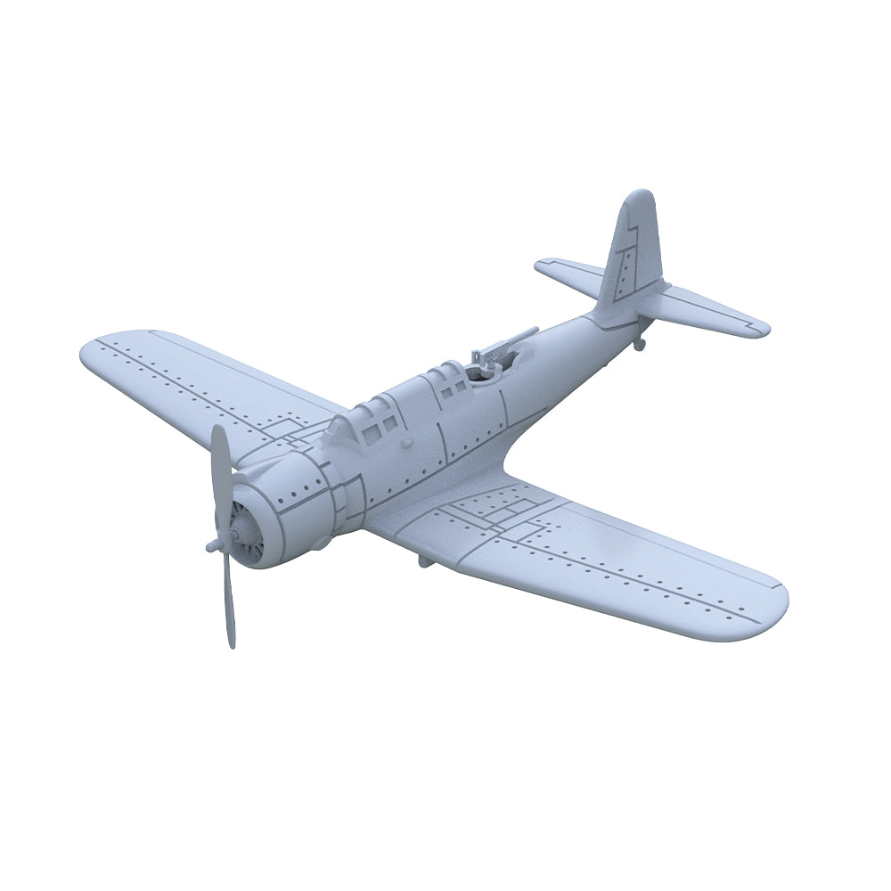 Yao's Studio LYR240B Military Model Kit USAF SB2U-3 Defender Dive Bomber Take Off