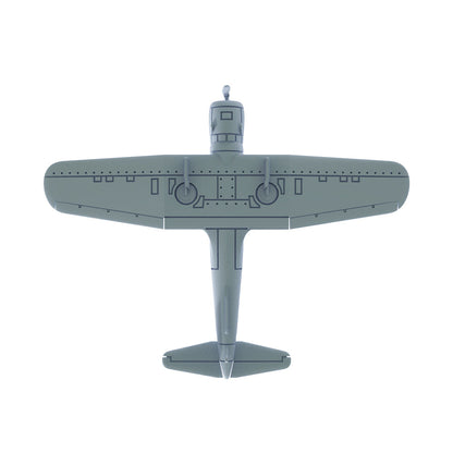 Yao's Studio LYR240 Fighter Aircraft Military Model Kit US SB2U-3 Defender Dive Bomber