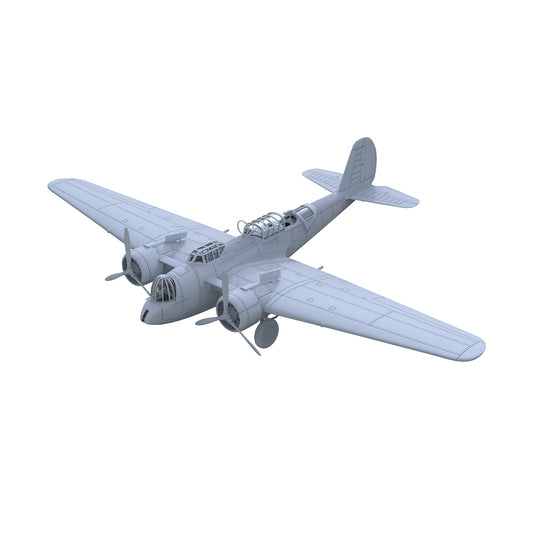 Yao's Studio LYR259A Military Model Kit USN Williiams Bros Martin B-10B Bomber Touch Down