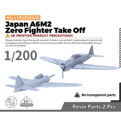 Yao's Studio LYR602B Military Model Kit Japan A6M2 Zero Fighter Take Off