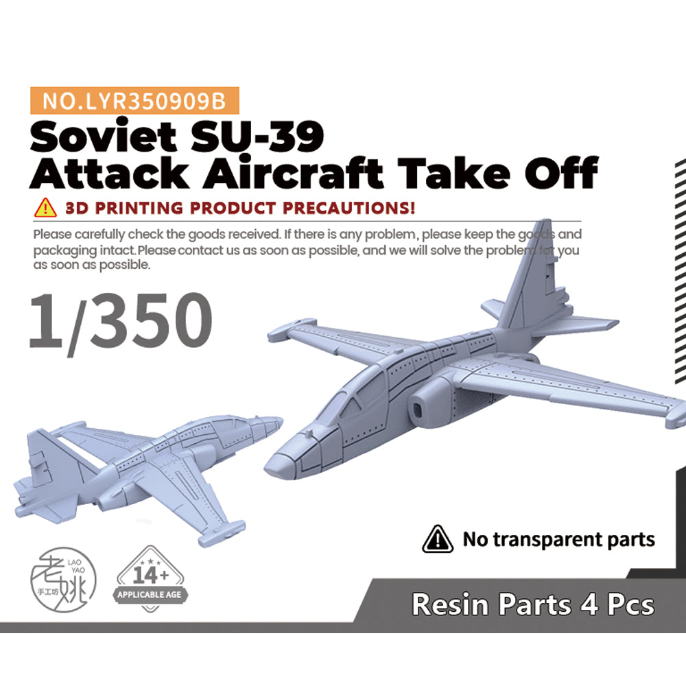 Yao's Studio LYR909B Military Model Kit Soviet SU-39 Attack Aircraft Take Off