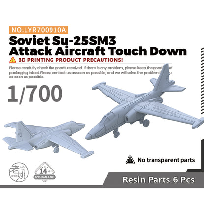 Yao's Studio LYR910A Military Model Kit Soviet Su-25SM3 Attack Aircraft Touch Down