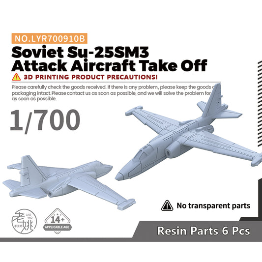 Yao's Studio LYR910B Military Model Kit Soviet Su-25SM3 Attack Aircraft Take Off