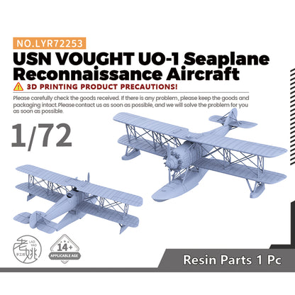 Yao's Studio LYR253 Military Model Kit USN VOUGHT UO-1 Seaplane Reconnaissance Aircraft