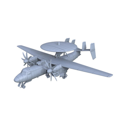 Yao's Studio LYR231 Fighter Aircraft Military Model Kit US Navy E-2C Hawkeye Advanced Hawkeye conducts