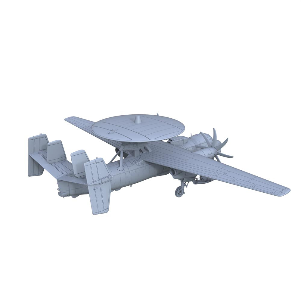 Yao's Studio LYR231 Fighter Aircraft Military Model Kit US Navy E-2C Hawkeye Advanced Hawkeye conducts