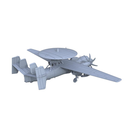 Yao's Studio LYR231 Fighter Aircraft Military Model Kit US Navy E-2C Hawkeye Advanced Hawkeye conducts