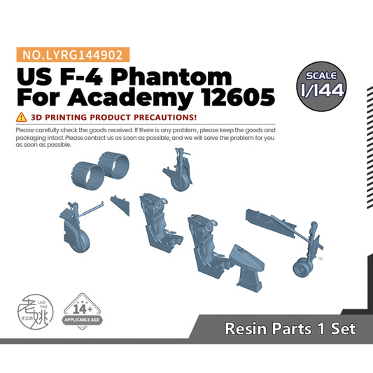 Yao's Studio LYRG902 Model Super Detail Up Set US F-4 Phantom For Academy 12605