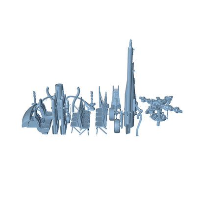 Yao's Studio LYRG903 Model Super Detail Up Set US MH-60K Black Hawk For Italeri 2666