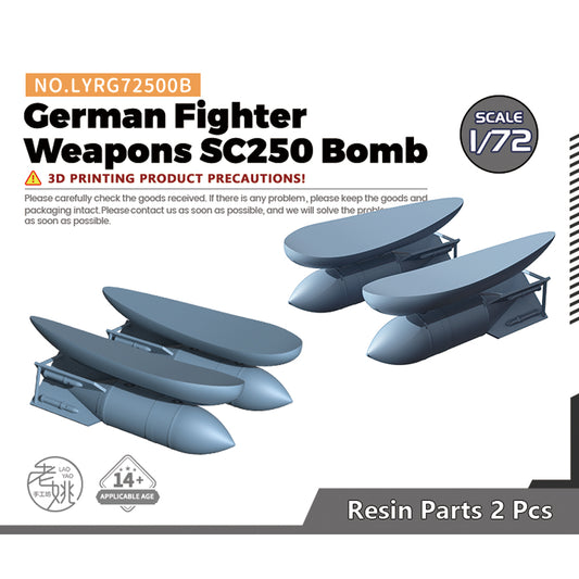 Yao's Studio LYRG500B Model Upgrade Parts German Fighter Weapons SC250 Bomb