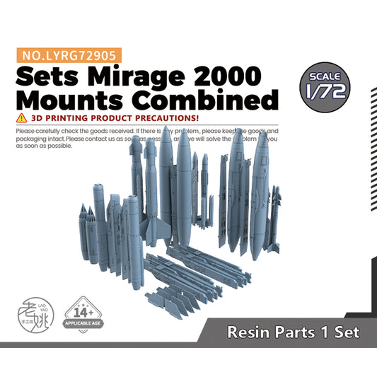Yao's Studio LYRG905 Model Super Detail Up Set Mirage 2000 Mounts Combined