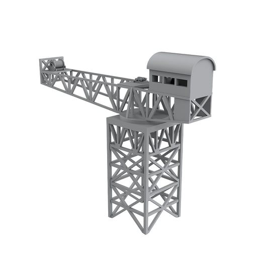 Yao's Studio LYT1000127 1/1000  Miniature Dock factory building Shipyard Display Tower Crane Dock Crane Arm Tower