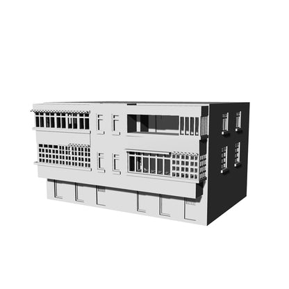 Tube-Shaped Apartment Buildings MRY-SFW LYT160087A