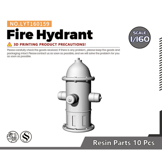 Yao's Studio LYT159 Fire Hydrant HO/OO/Z/N/TT Railroad Miniature Accessory Display Props