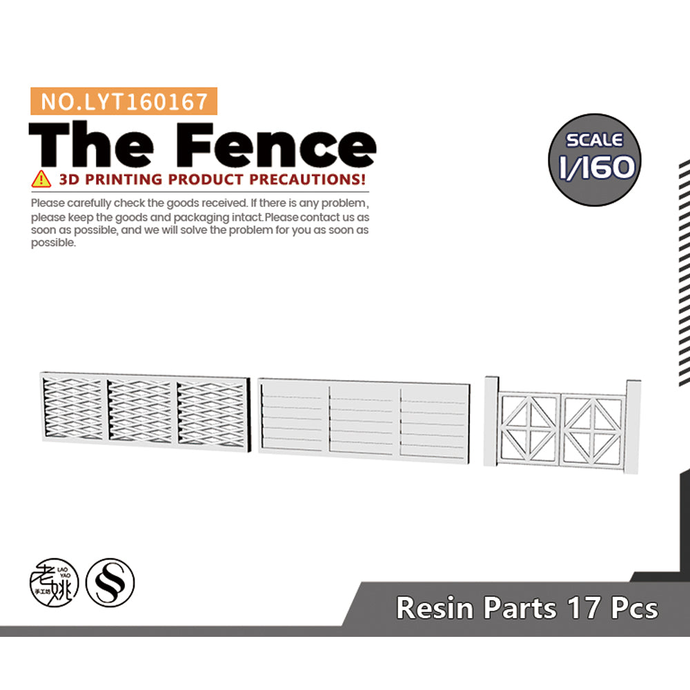 Yao's Studio LYT167 Scene Model Upgrade Parts The Fence