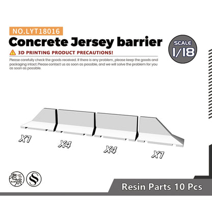 Concrete Jersey barrier MRY-SFW LYT016