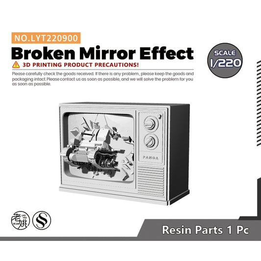 Yao's Studio LYT900 Broken Mirror Effect HO/OO/Z/N/TT Railroad Miniature Accessory Display Props