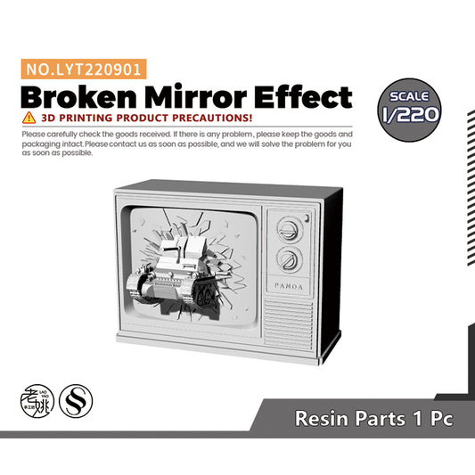 Yao's Studio LYT901 Broken Mirror Effect HO/OO/Z/N/TT Railroad Miniature Accessory Display Props