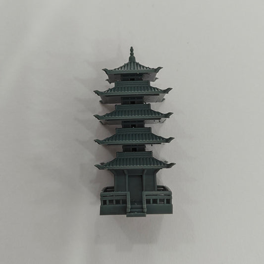 Yao's Studio LYT312 Chinese Ancient Five-Story Pagoda HO/OO/Z/N/TT Railroad Miniature Accessory Display Props