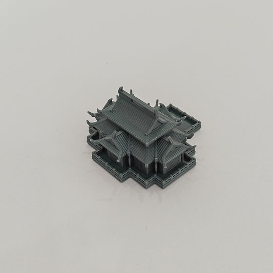 Yao's Studio LYT315 The Hall of Mahavira Building HO/OO/Z/N/TT Railroad Miniature Diorama House Building