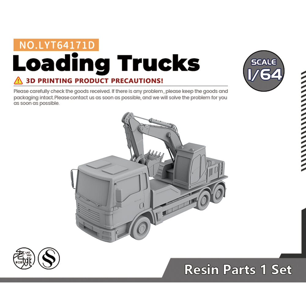 Yao's Studio LYT171D Scene Model Upgrade Parts Loading Trucks