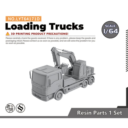 Yao's Studio LYT171D Scene Model Upgrade Parts Loading Trucks