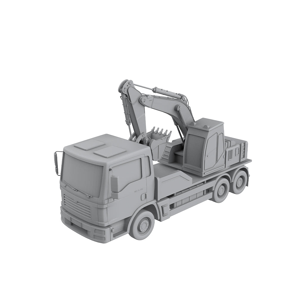 Yao's Studio LYT171D Scene Model Upgrade Parts Loading Trucks