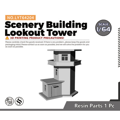 Yao's Studio LYT204 Scenery Building Lookout Tower Diecast toys car diorams