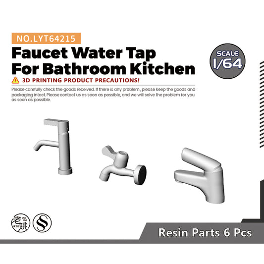 Yao's Studio LYT215 Faucet Water Tap For Bathroom Kitchen Diecast toys car diorams