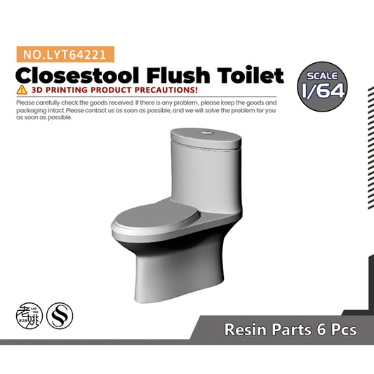 Yao's Studio LYT221 Closestool Flush Toilet Diecast toys car diorams