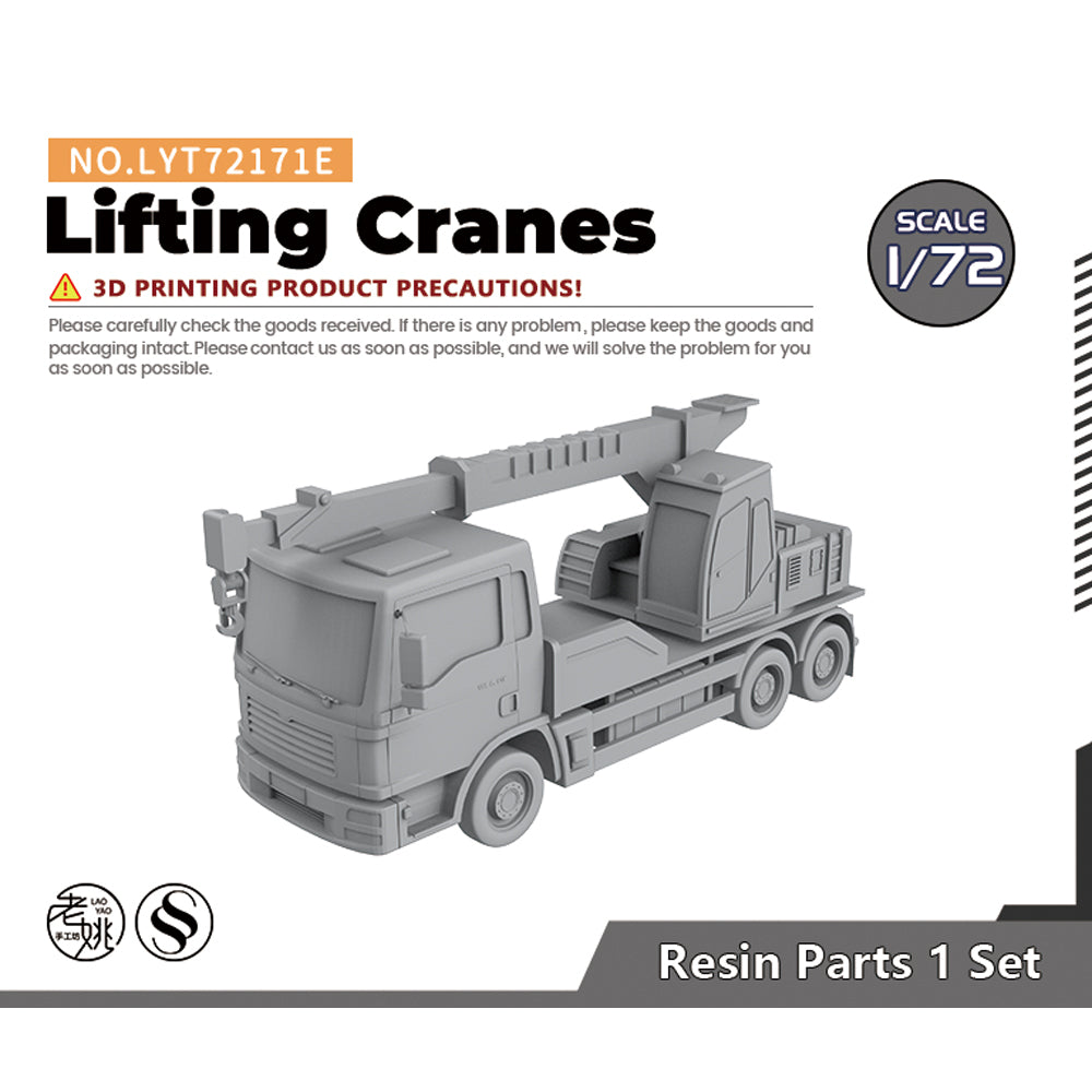 Yao's Studio LYT171E Scene Model Upgrade Parts Lifting Cranes