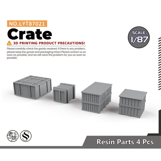 Yao's Studio LYT021 Crate Military Base Miniature Accessory Props