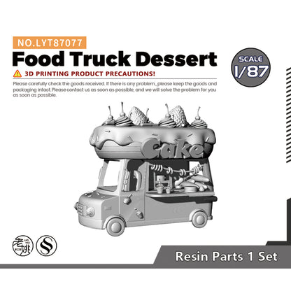 Yao's Studio LYT077 Food Track Dessert HO/OO/Z/N/TT Railroad Miniature Accessory Display Props