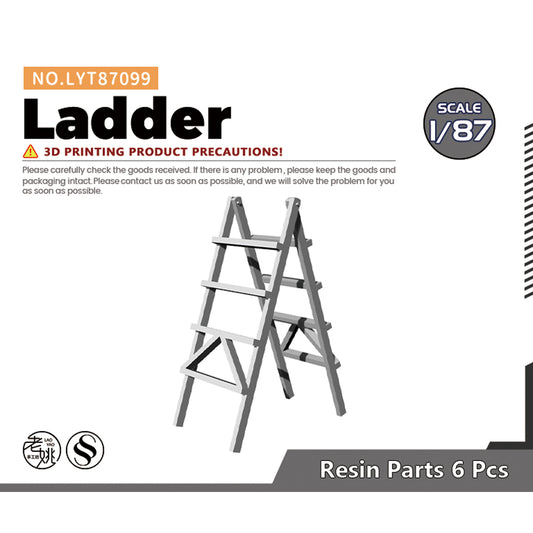 Yao's Studio LYT099 Model Ladder HO/OO/Z/N/TT Railroad Miniature Accessory Display Props