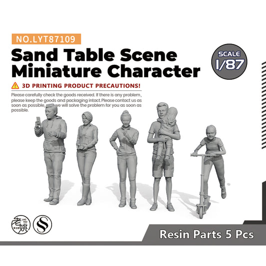 Yao's Studio LYT109 Sand Table Scene Miniature Character HO/OO/Z/N/TT Railroad Miniature Accessory Display Props