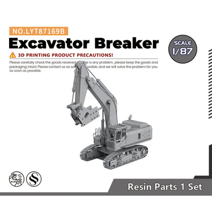 Yao's Studio LYT169B Scene Model Upgrade Excavator Breaker