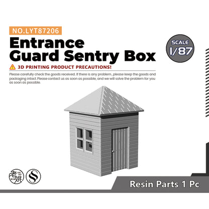 Yao's Studio LYT206 Scene Model Upgrade Entrance Guard Sentry Box