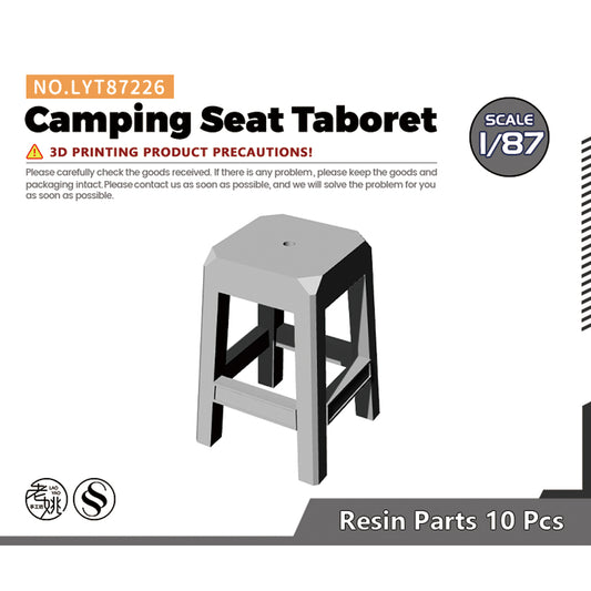 Yao's Studio LYT226 Camping Seat Taboret HO/OO/Z/N/TT Railroad Miniature Accessory Display Props