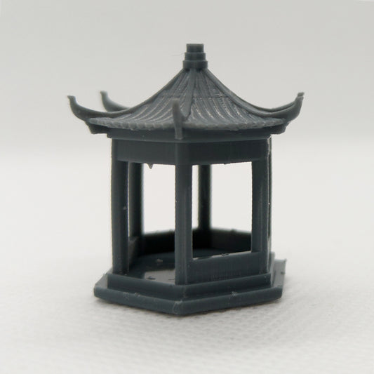 Ancient Style Hexagonal Pavilion Architecture Model MRY-SFW LYT87286