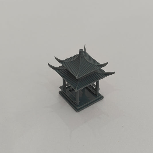 Yao's Studio LYT314 Chinese Style Pavilion HO/OO/Z/N/TT Railroad Miniature Diorama House Building