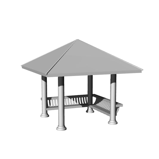 Gazebo Four Corner Pavilion Chinese Style Building MRY-SFW LYT87326