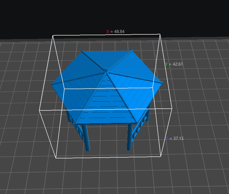 Gazebo Hexagonal Pavilion Chinese Style Building MRY-SFW LYT87327