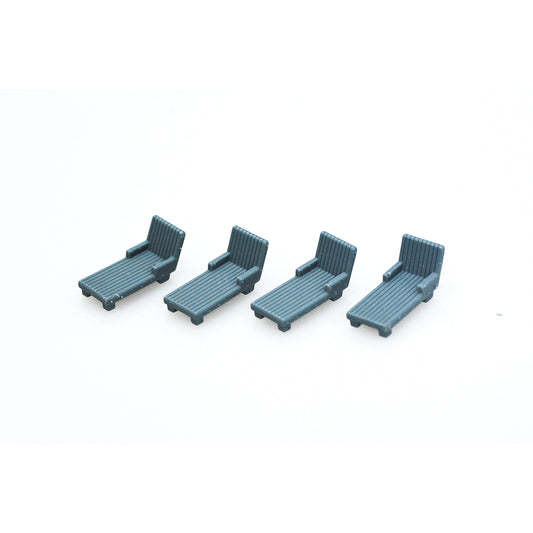 Yao's Studio LYT396 Beach Chair HO/OO/Z/N/TT Railroad Miniature Accessory Display Props