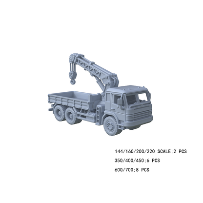 MRY-SFW LYTA021 3D Printed Crane Truck Model Kits Construction  Diorama Accessories