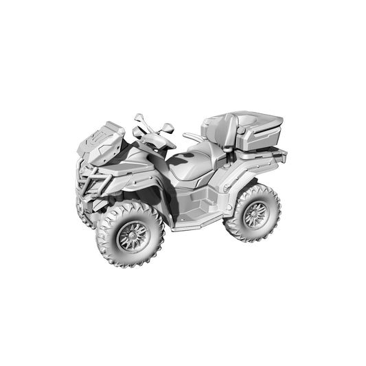 MRY-SFW LYTA171 Wasteland Armored Drill Rig Vehicle - Sci-Fi Post-Apoc Combat Tank 3D Print N Scale Scenery
