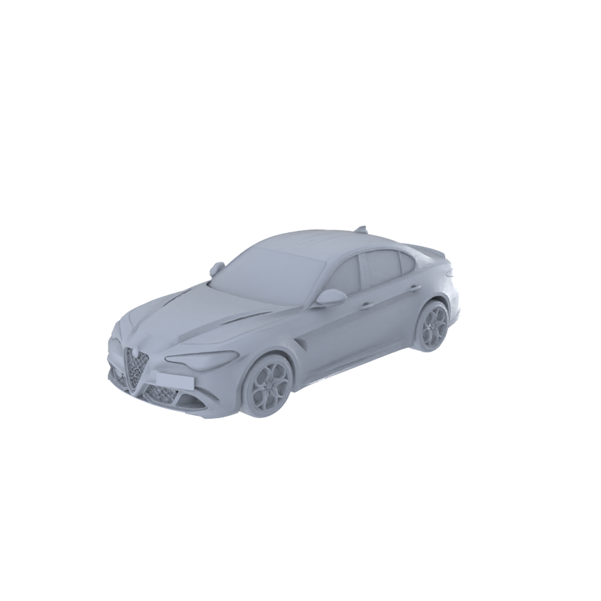 Yao's Studio LYTA148  Giulia Unpainted Model | Ideal for Scene Building & Custom Painting