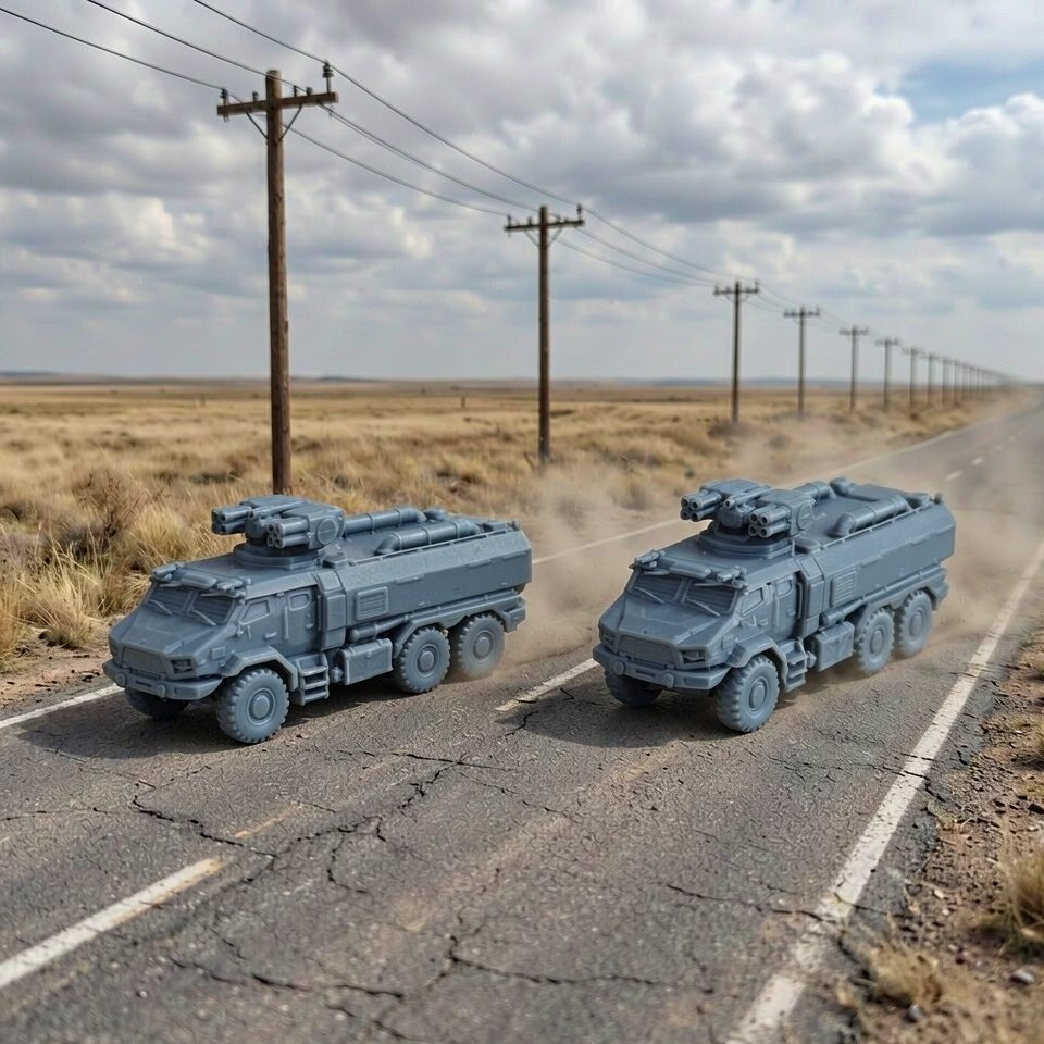 Future Special-Duty Vehicles - Riot-Control Tear-Gas Launcher Vehicle MRY-SFW LYTA1519