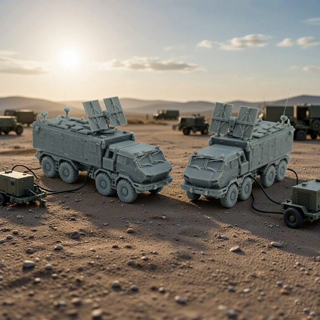Future Special-Duty Vehicles - Mobile Radar Recon Vehicle (Phased Array) MRY-SFW LYTA1533