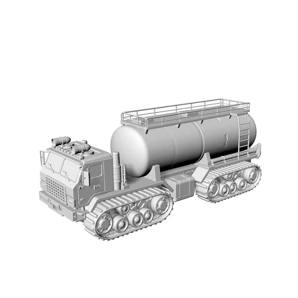 Yao's Studio LYTA167  Wasteland Armored Tracked Tanker - Mad Max Style Fuel Transport  3D Print N Scale Scenery